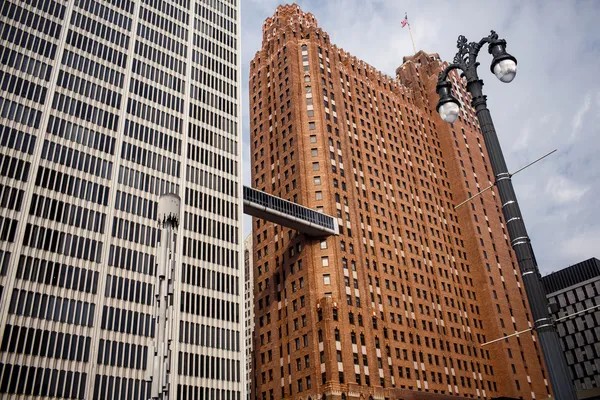Центр міста Детройт — стокове фото