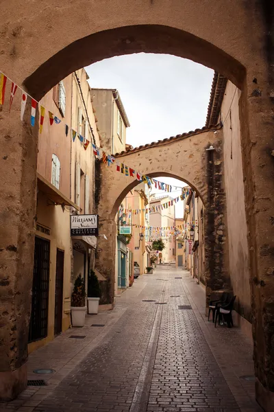 Rua em Saint Tropez — Fotografia de Stock