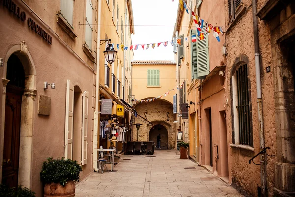 Street i Saint-Tropez — Stockfoto