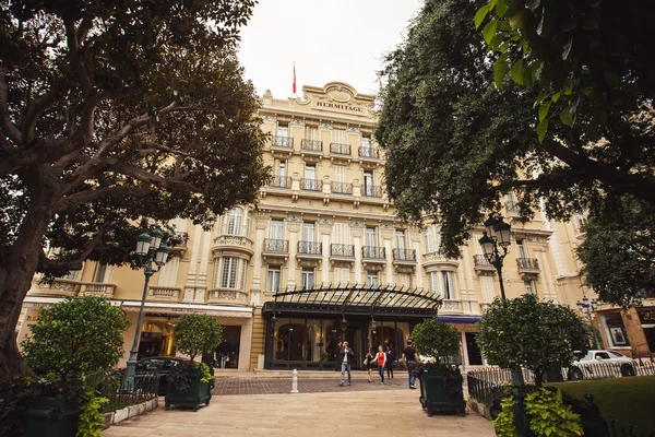 Hermitage Hotel in Monte Carlo — Stock fotografie