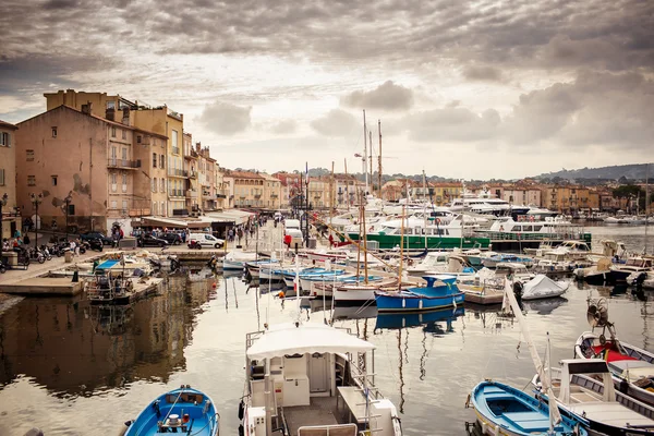 Saint tropez port — Stock fotografie