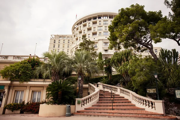 Hotel de Paris vista exterior em Monte Carlo — Fotografia de Stock