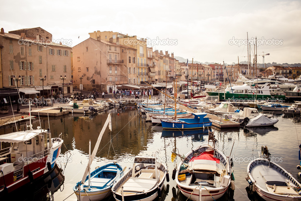 Saint Tropez port