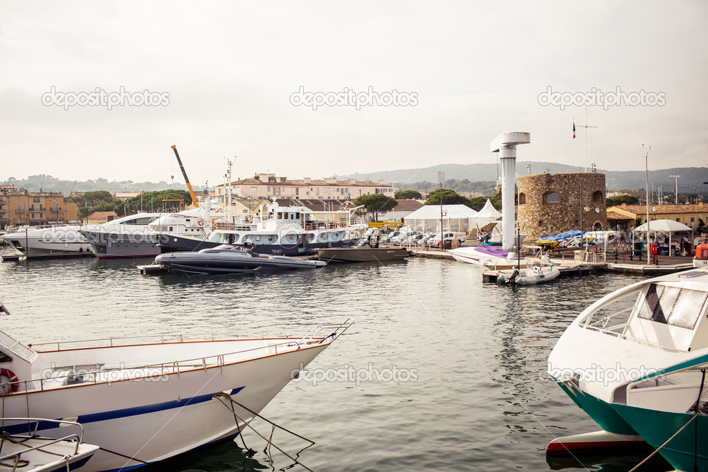 Saint Tropez port