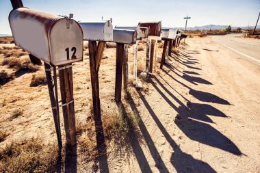 posta kutuları, arizona Çölü