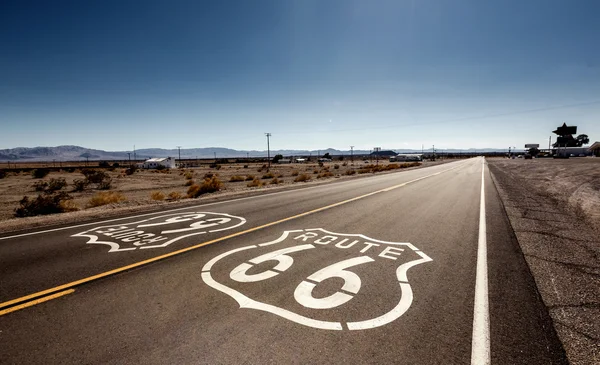 Berömda route 66 — Stockfoto