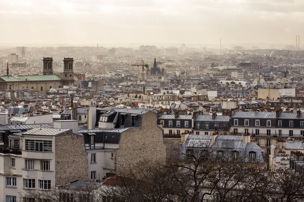 Paris från montmartre — Stockfoto
