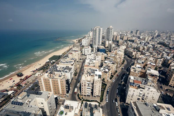 Luchtfoto van tel aviv — Stockfoto