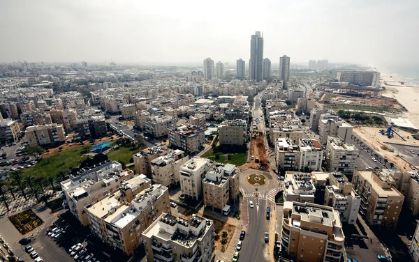 Вид с воздуха на Тель-Авив — стоковое фото