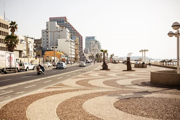 Frente al mar de Tel Aviv —  Fotos de Stock