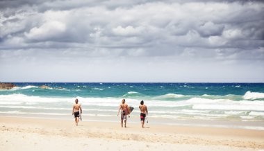 Byron Bay beach, Avustralya