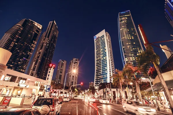 Ciudad de Gold Coast — Foto de Stock