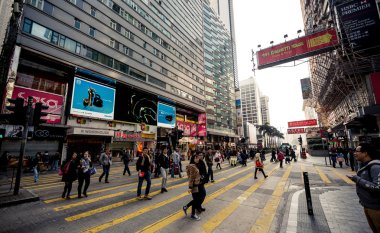 Kowloon bölgesinde, hong kong