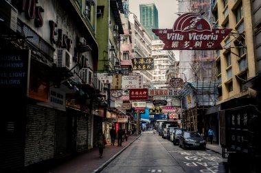 Kowloon bölgesinde, hong kong
