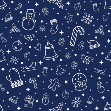 Mutlu Noeller ve yeni yılınız kutlu olsun. Kağıt baskı dekorasyonu için gerekli olan el yapımı tasarım unsurlarıyla tipografiyi selamlayın. Vektör vintage çizimi