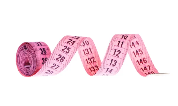 Pink measuring tape — Stock Photo, Image