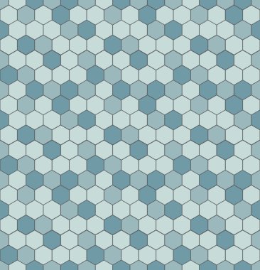 Altıgen şekiller ile Seamless Modeli.