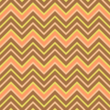Dikişsiz chevron desen retro tarzı, yumuşak renkler.