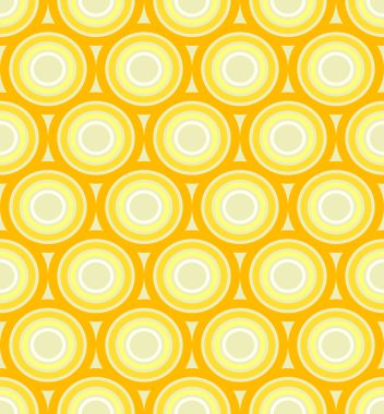 Dikişsiz polka noktalı deseni retro tarzı.