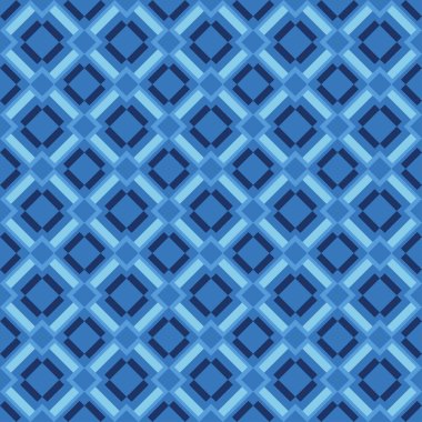 retro tarzı kesintisiz geometrik desen.