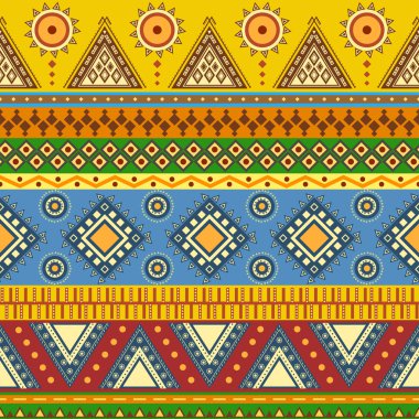 Aztec seamless pattern. clipart