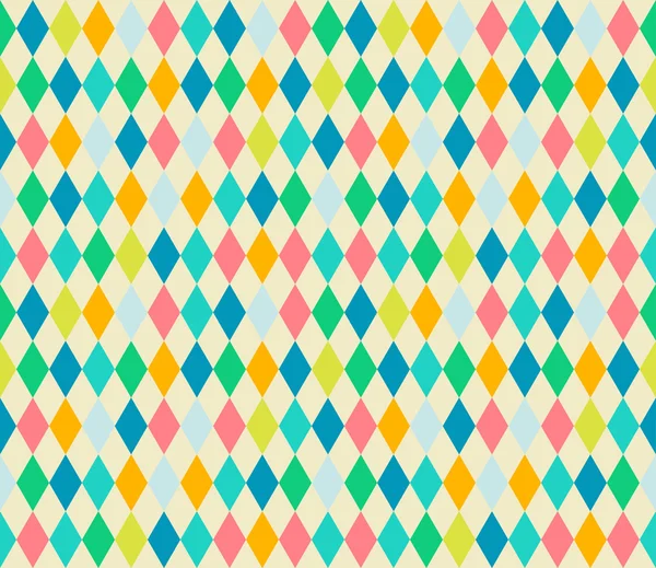 Mosaic seamless patterns in retro style. — Stock Vector