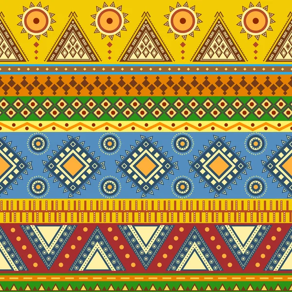 Aztec seamless pattern. — Stock Vector