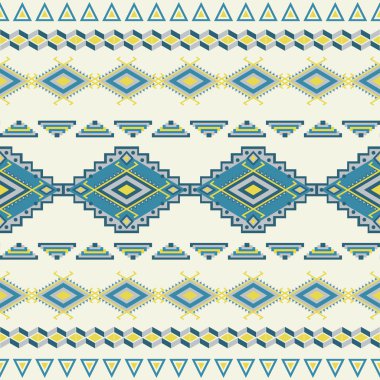 Aztek seamless modeli.