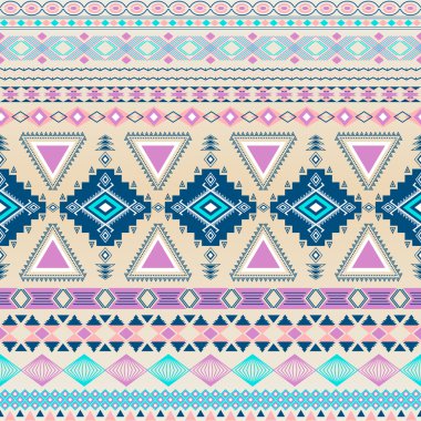 aşiret çizgili seamless modeli.