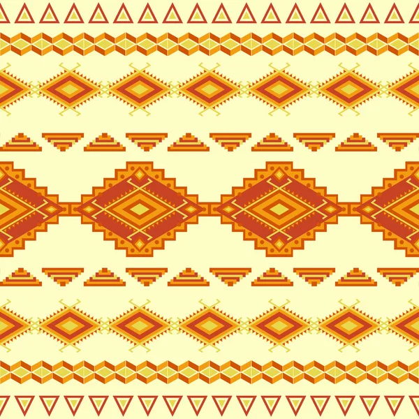 Aztec seamless pattern. — Stock Vector