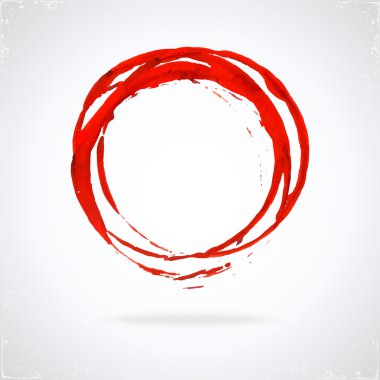 grunde boya çerçeve.