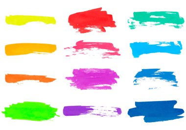 grunge fırça darbeleri.