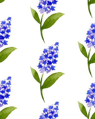 Suluboya kusursuz desen.