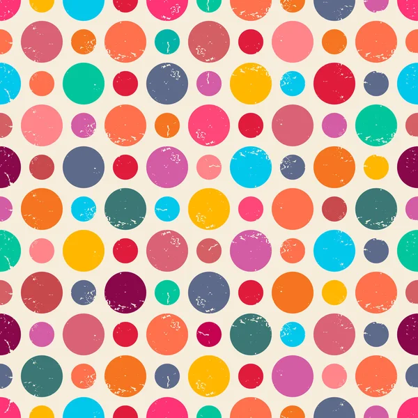 Seamless pattern with dots. — Stock Vector