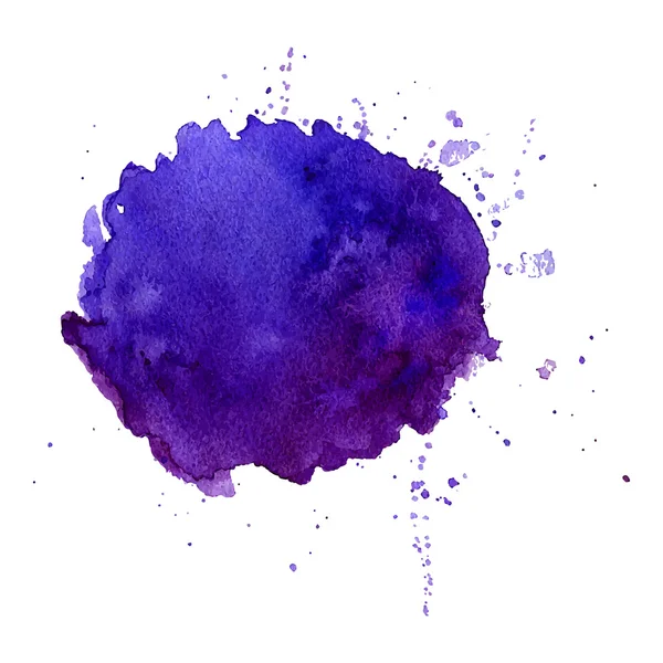 Aquarelle éclaboussure. — Image vectorielle