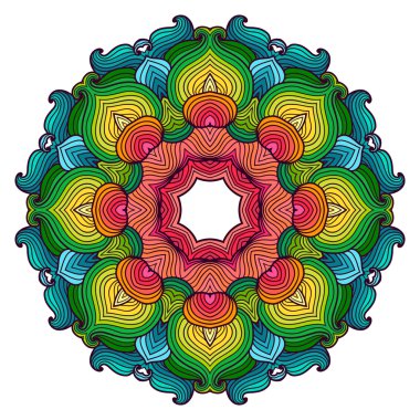 etnik süs yuvarlak.