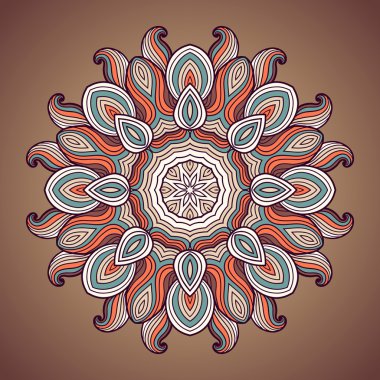 etnik süs yuvarlak.