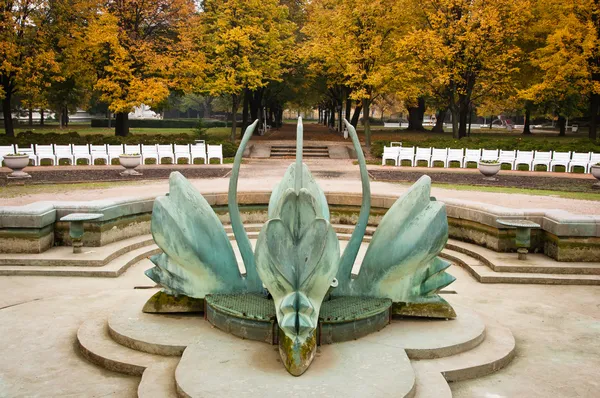Parque de Bratislava Imagens De Bancos De Imagens Sem Royalties