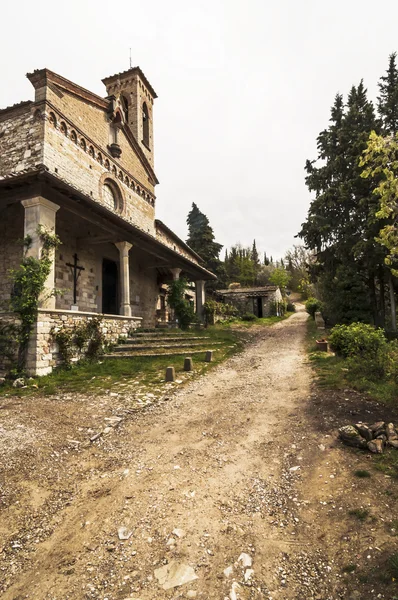 Igreja antiga da Toscana — Fotografia de Stock