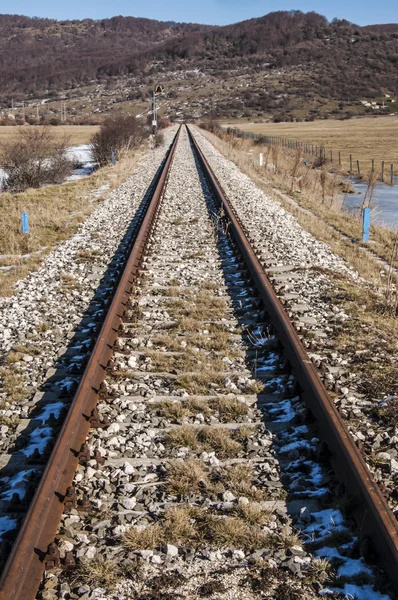 Ferrovia — Foto Stock