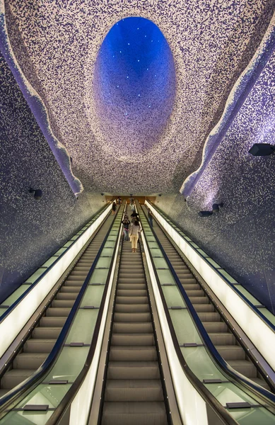 Metro de Nápoles — Fotografia de Stock