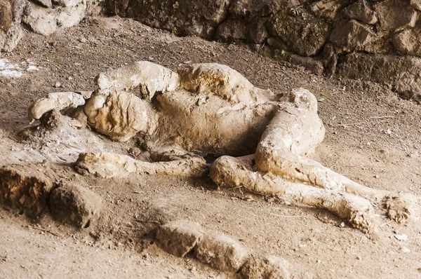 Pompeii victims — Stock Photo, Image