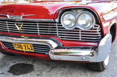 eski bir Amerikan arabası