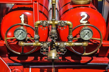 eski bir Amerikan arabası