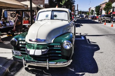 eski bir Amerikan arabası