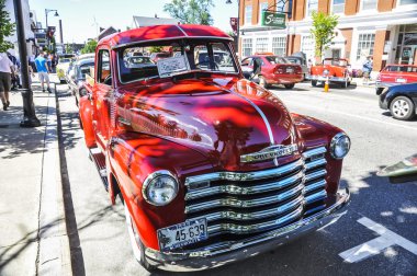 eski bir Amerikan arabası