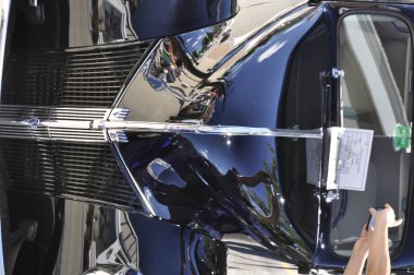 eski bir Amerikan arabası