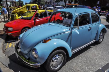 eski bir Amerikan arabası