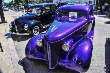 eski bir Amerikan arabası