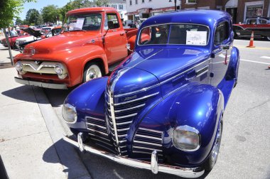 eski bir Amerikan arabası